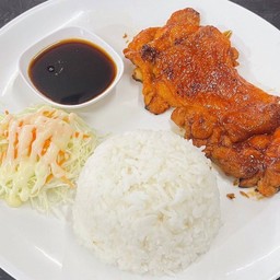 ข้าวหน้าไก่สไปร์ทซี่ย่าง