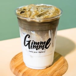 Iced Hojicha Latte