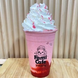 Very strawberry milk smoothie