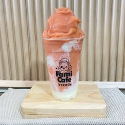 Strawberry+Orange Yogurt Smoothie  แก้ว 20 oz
