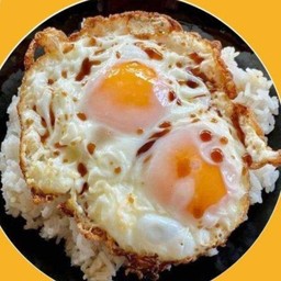 ข้าวไข่ดาวแฝดด