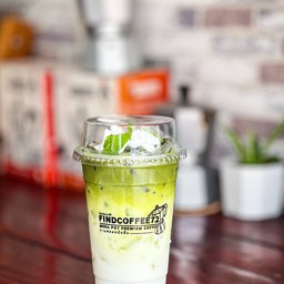 Green Tea Coconut latte