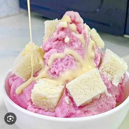 ปังเย็นนมชมพู