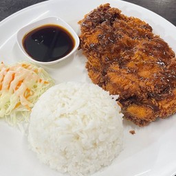 ข้าวหน้าไก่สไปร์ทซี่ทอด