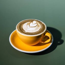 Hot Hojicha Latte