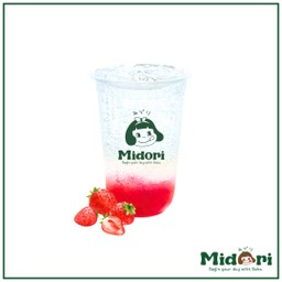 สตรอว์เบอร์รี่โซดา 22 oz.