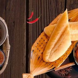 เพิ่ม ขนมปังปาเต้ (เปล่า)