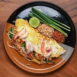 ผัดไท กุ้งสด