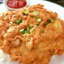 ข้าวไข่เจียวหมูสับ