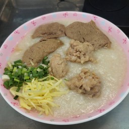 โจ๊ก หมู + ตับ (ทานทันที)