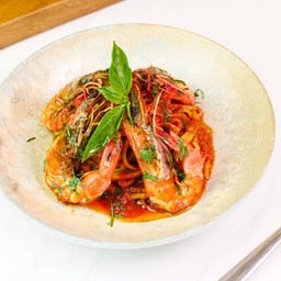 Arrabbiata & Tiger Prawns