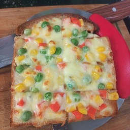 ผักรวมอบชีส