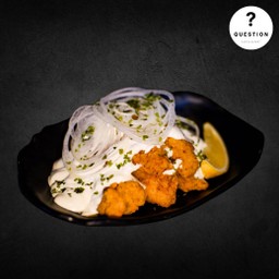 ไก่ทอดซอสครีมหัวหอม