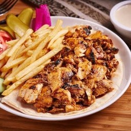 CHICKEN SHAWARMA PLATE
