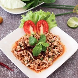 *ลาบหมู เน้นเนื้อ