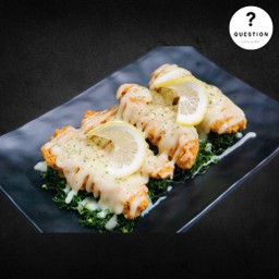 ไก่ทอดซอสครีมเลม่อน