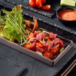 ยำปลาทูน่า