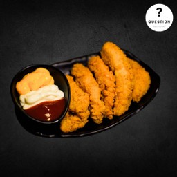 ไก่ไม่มีกระดูก + ซอส 3 รสชาติ