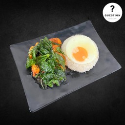 ข้าวกะเพรา Question + ไข่