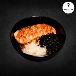 ข้าวหน้าแซลมอนซอสเกาหลี