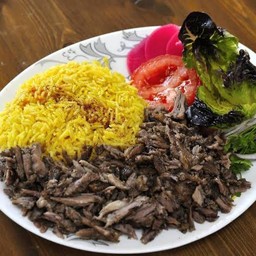 LAMB SHAWARMA WITH RICE