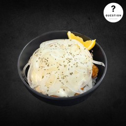 ข้าวหน้าชิกกี้ไบท์ ซอสครีมหัวหอม