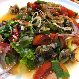 ยำหอยแครงตะไคร้