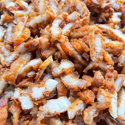 หมูทอดเป็นกับข้าว
