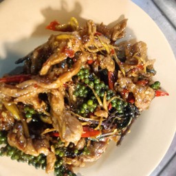 หมูผัดขี้เมา(เป็นกับข้าว)