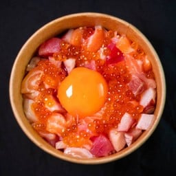 ข้าวด้งหน้าซาชิมิรวม