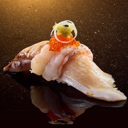 ปลาฮามาจิ พันกุ้ง