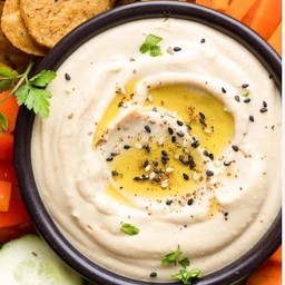 HUMMUS + 1 PETA BREAD