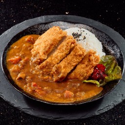 ข้าวหน้าแกงกระหรี่หมูสันในคัตสึ