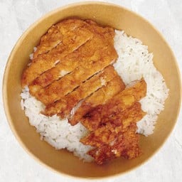 ข้่าวหมูทอด
