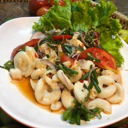 ยำไส้ตันตะไคร้