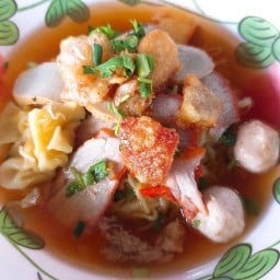 ก๋วยเตี๋ยวป๊อกๆป้าหน่อยต้นไทรเจ้าเก่า ลำลูกกา คลอง 2 🍜🍜🍜