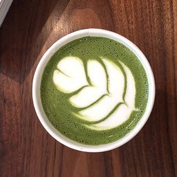 Hot Matcha latte