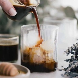On ice espresso