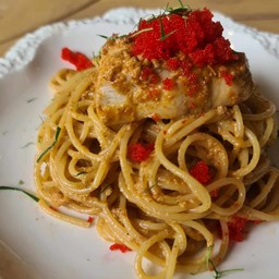 PT 4 Spaghetti wild fish Panaeng curry