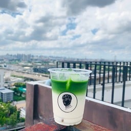 Coconut Greentea Latte