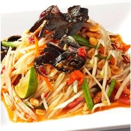 ตำไทยใส่ปู