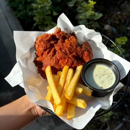 สะโพกไก่+เฟรนฟราย