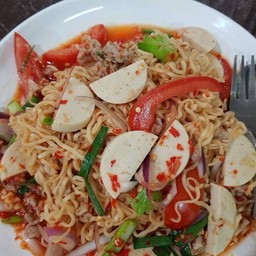 ตำมาม่าหมูยอ