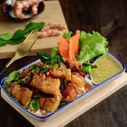 หมูทอดขมักขมิ้น