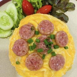 ข้าวไข่ข้นแหนม