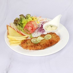 สเต๊กปลาดอลลี่ทอดกรอบ