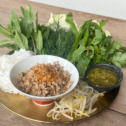 เมี่ยงหมูสับ  