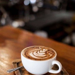 Hot cappuccino
