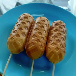 วาฟเฟิลฮอทด็อก (2ไม้)