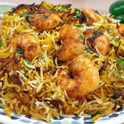 SHRIMP WITH RICE